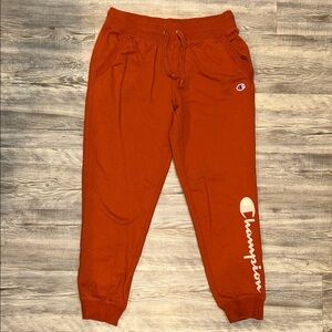 Champion Bold Orange Sweatpants
